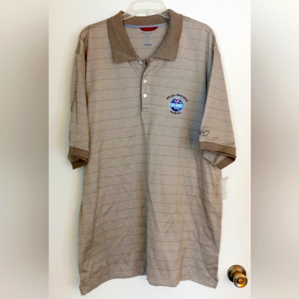 NFL Prestige Sport mens polo size XL NFL All Star Games 2008 Hawaii NWOT